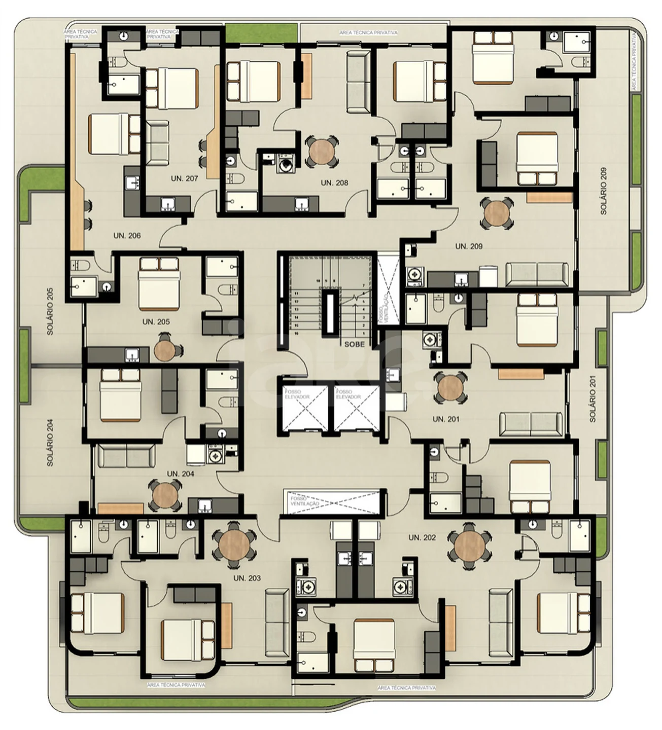 Planta — Pavimento 02