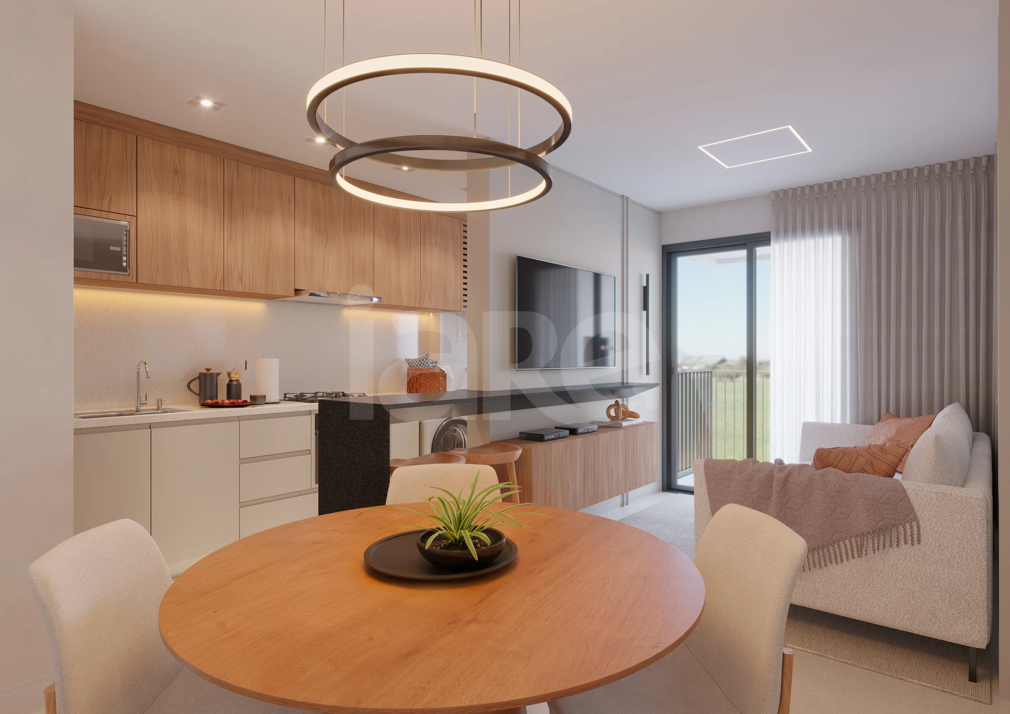 Yes Ecoville - Apartamento com 55,91 m², em Mossunguê — foto 3