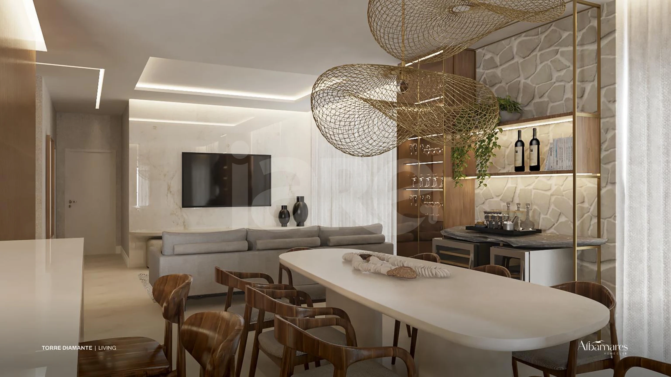 Albamares Home Club - Apartamento com 76,72 m², em Ressacada — foto 4