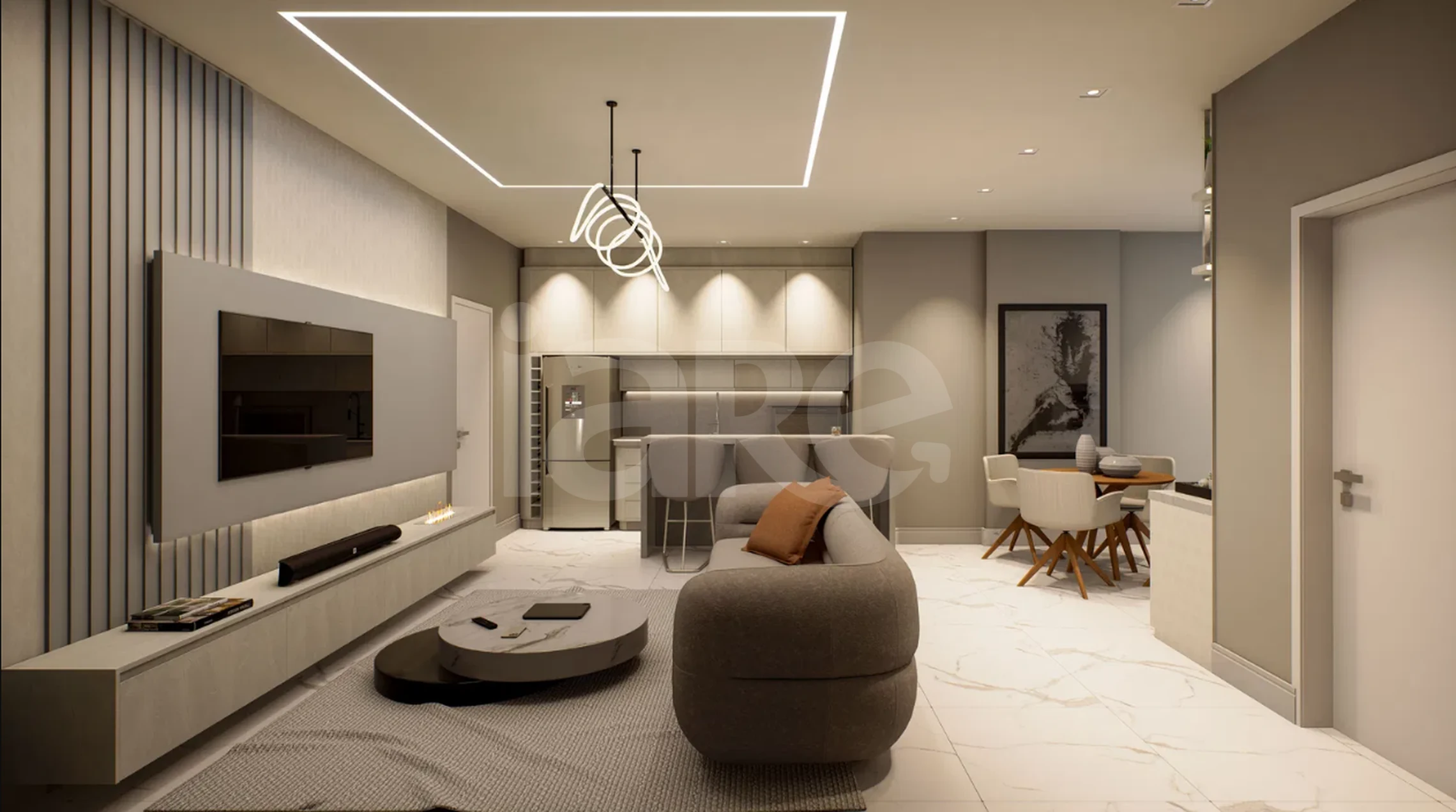 White Tower - Apartamento com 46,26 m², em Perequê — foto 6