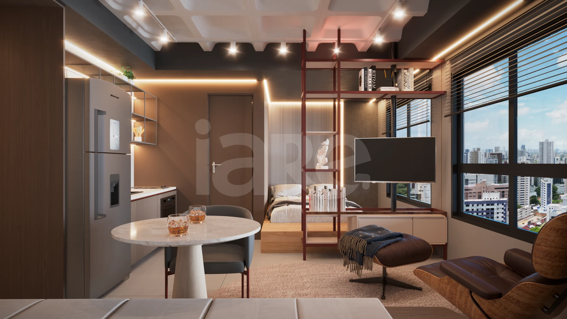 Tivo Studios - Studio com 22,54 m², em Encruzilhada — foto 3