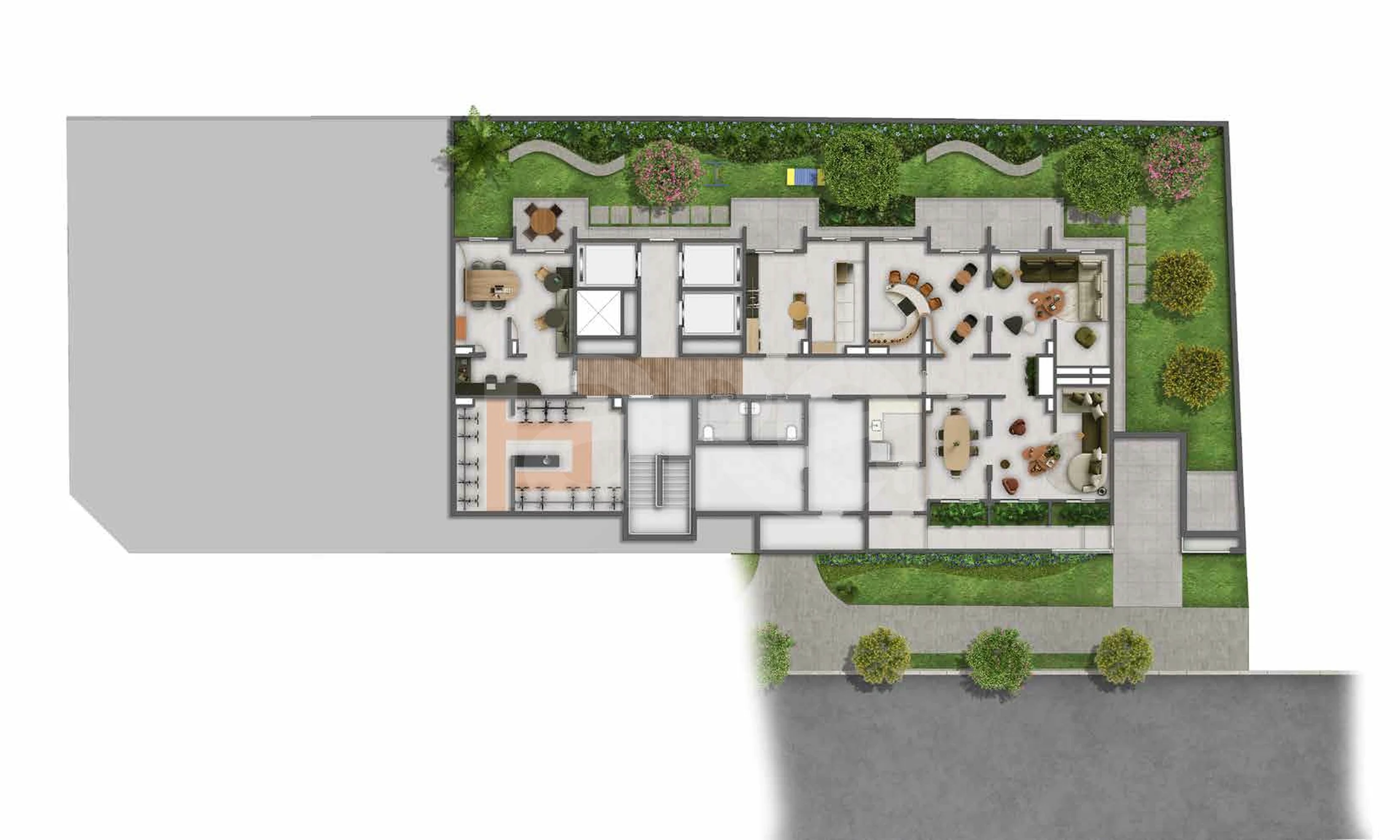Planta — Pavimento subsolo