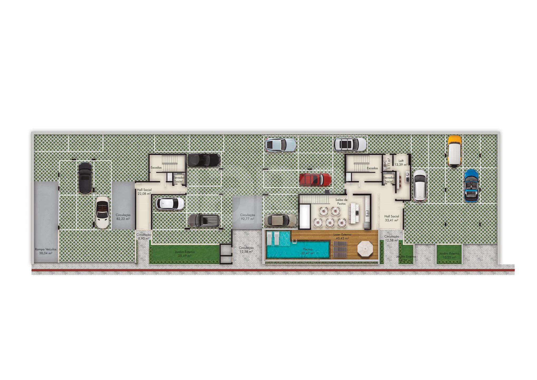 Planta — Pavimento 1