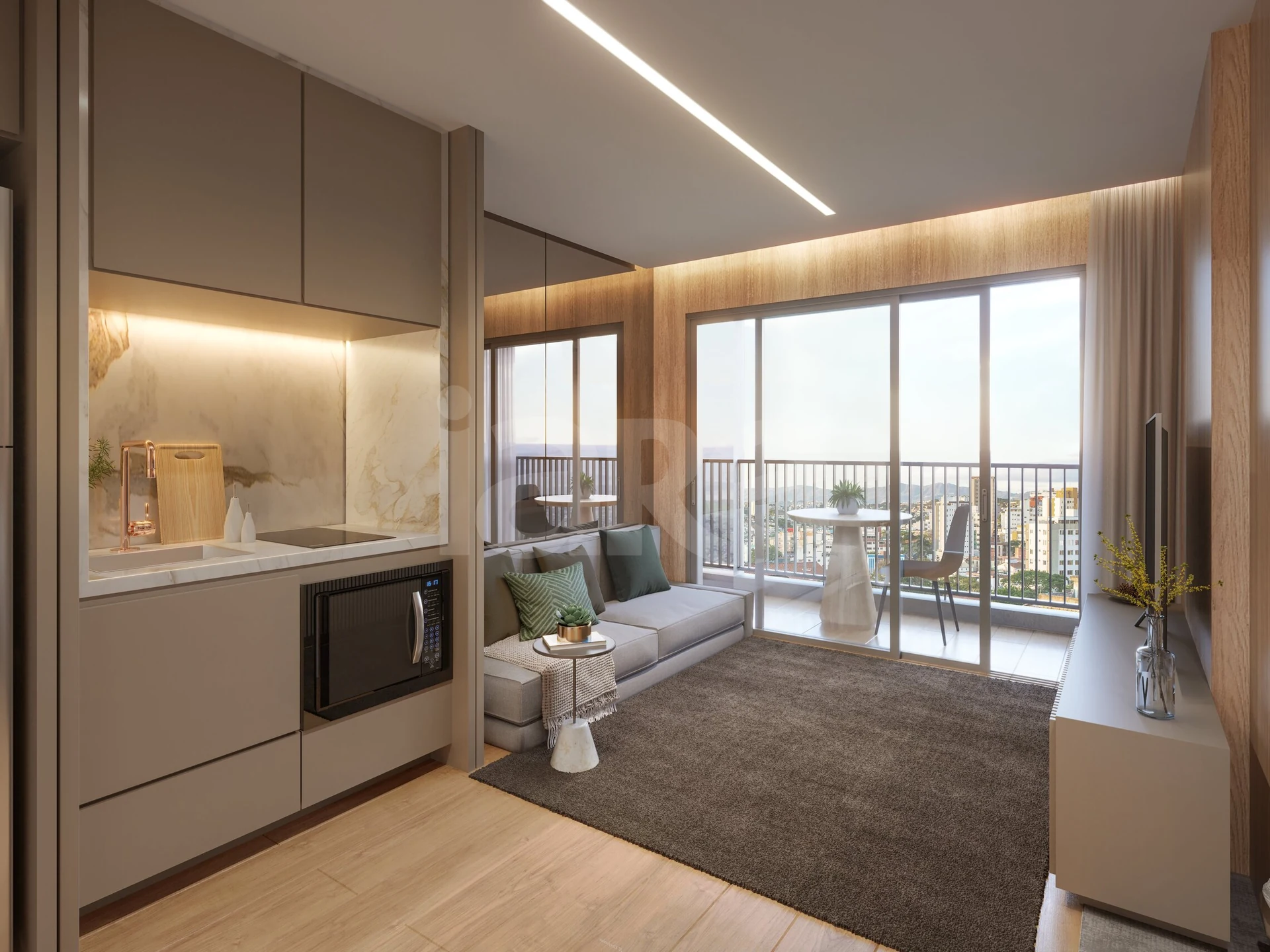 Elements Higienópolis - Apartamento com 43,94 m², em Higienópolis — foto 2