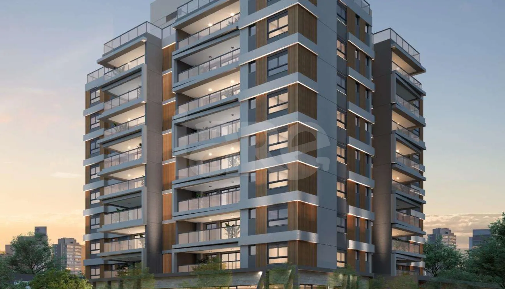 Atmos Moema - Apartamento com 189,69 m², em Moema — foto 1