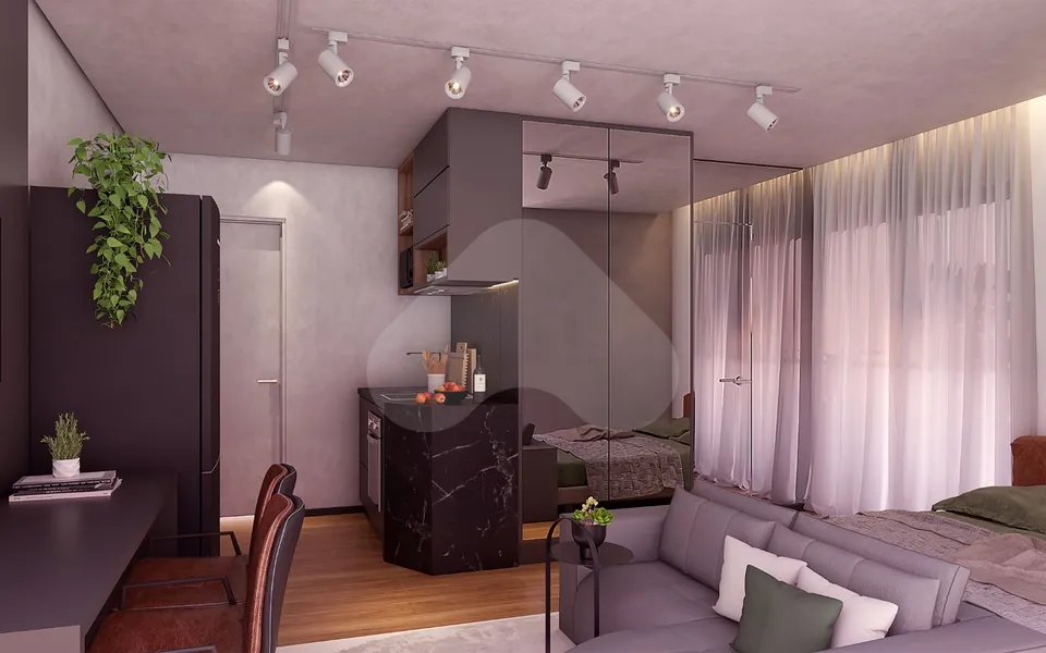 Autoral Moema Studios - Studio com 24,13 m², em Moema — foto 2