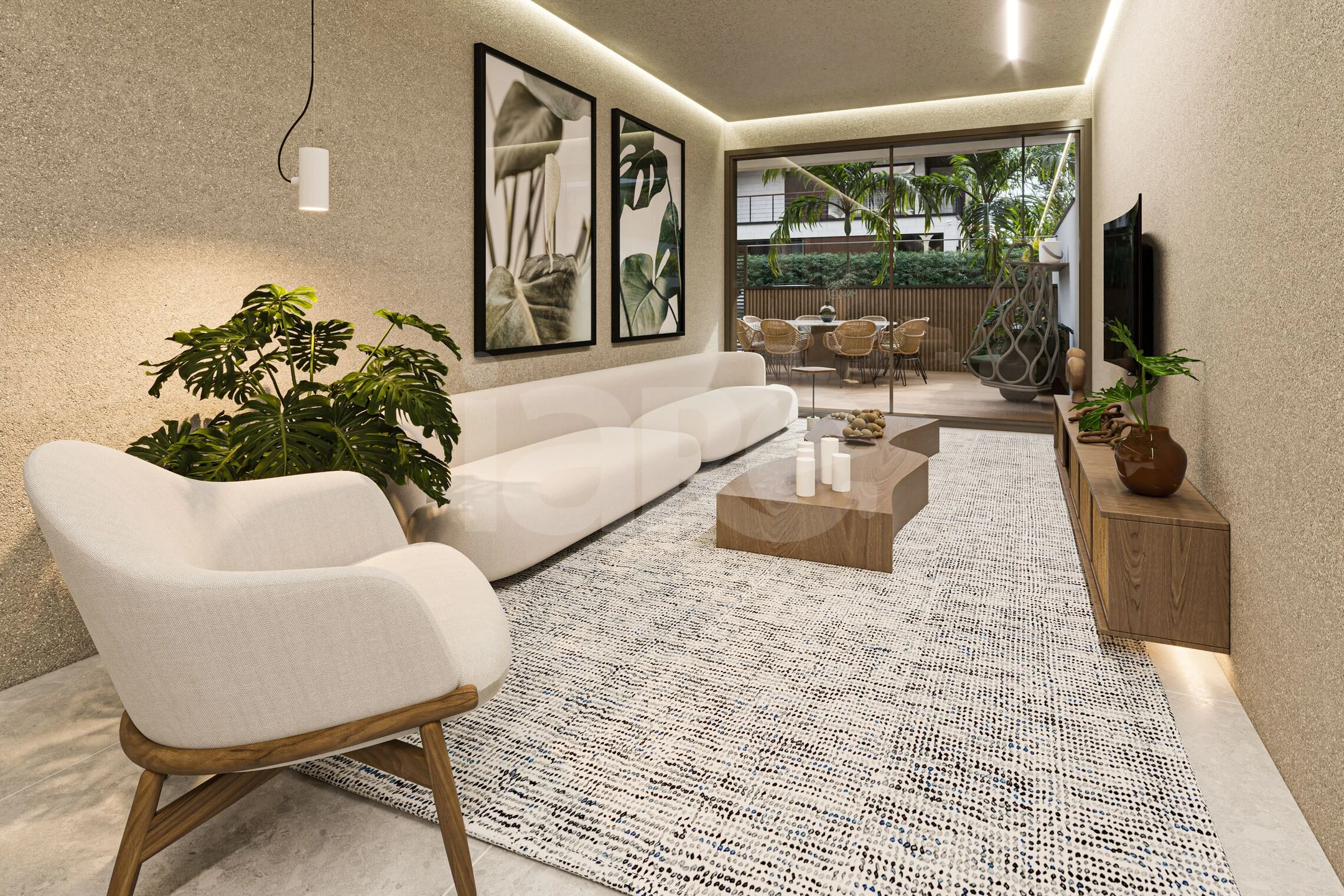 Wave - Apartamento com 104 m², em Camboinha — foto 2
