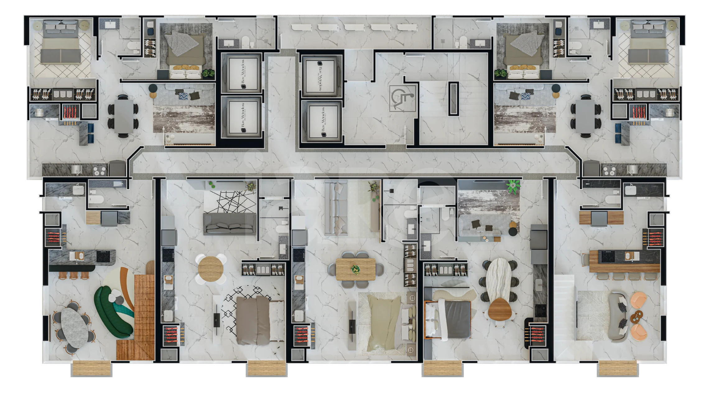 Planta — Pavimento 7