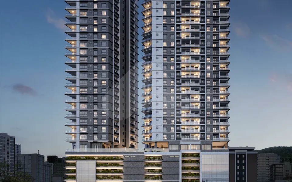 Onix Towers Residence - Apartamento com 82 m², em Morretes — foto 2