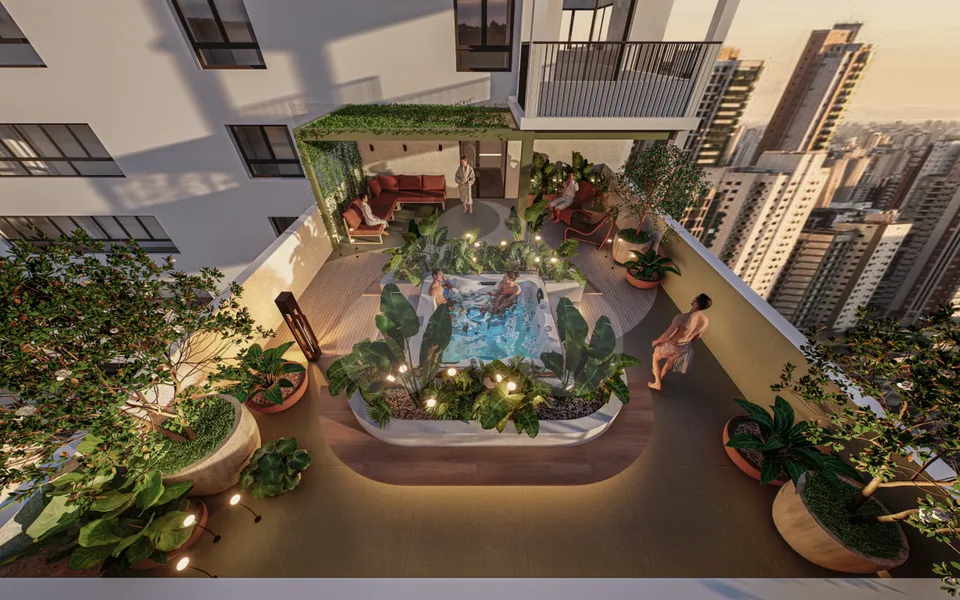 Verde Città - Apartamento com 27,58 m², em Consolação — foto 14