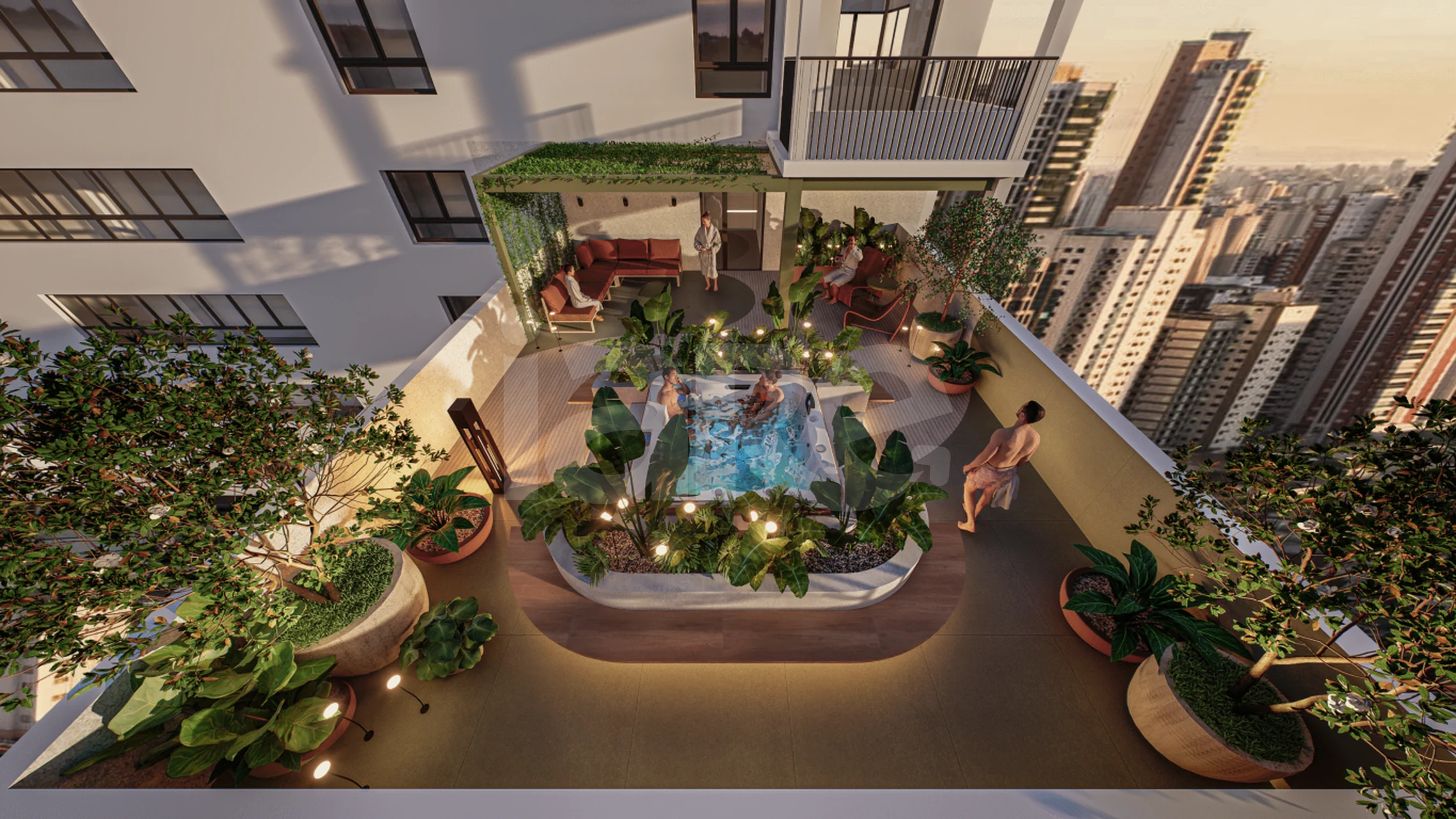 Verde Città - Apartamento com 27,58 m², em Consolação — foto 14