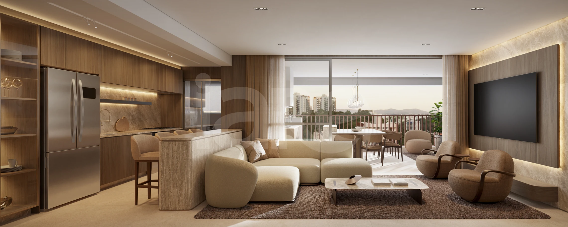 Monã Anália Franco Home - Apartamento com 106,4 m², em Jardim Anália Franco — foto 2