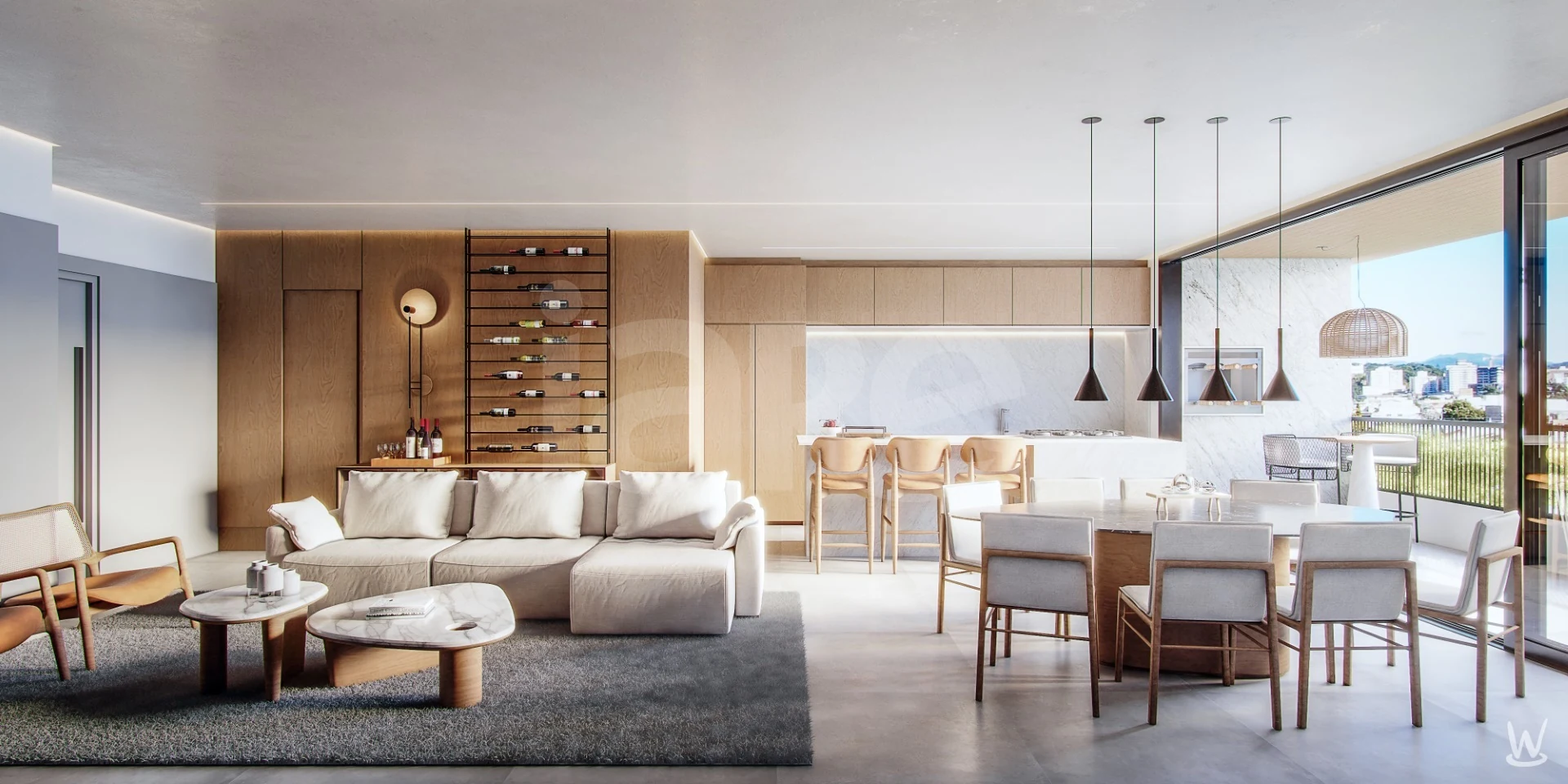 EZA Living - Apartamento com 106 m², em Ahú — foto 4