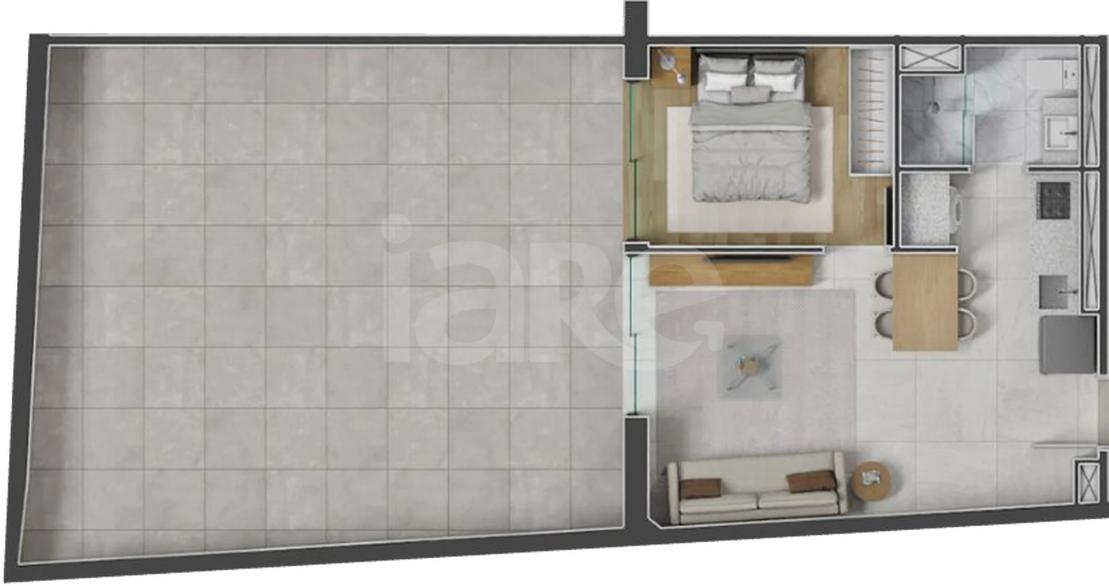 Planta — Garden 85,13 m²