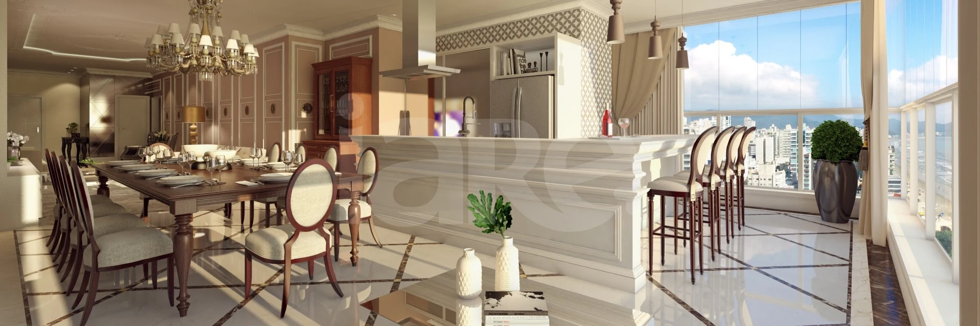 Cartier - Apartamento com 180 m², em Meia Praia — foto 4