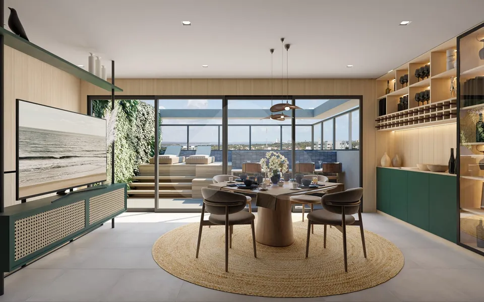 Porto Marino - Apartamento com 55,23 m², em Camboinha — foto 8