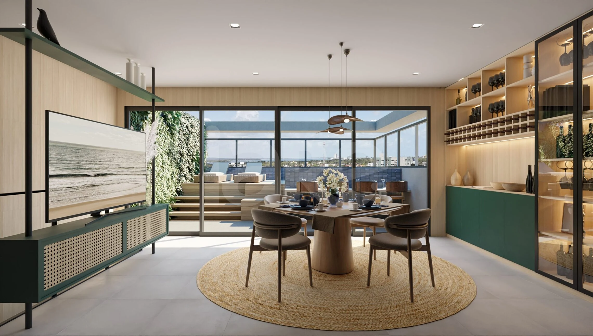 Porto Marino - Apartamento com 55,23 m², em Camboinha — foto 13