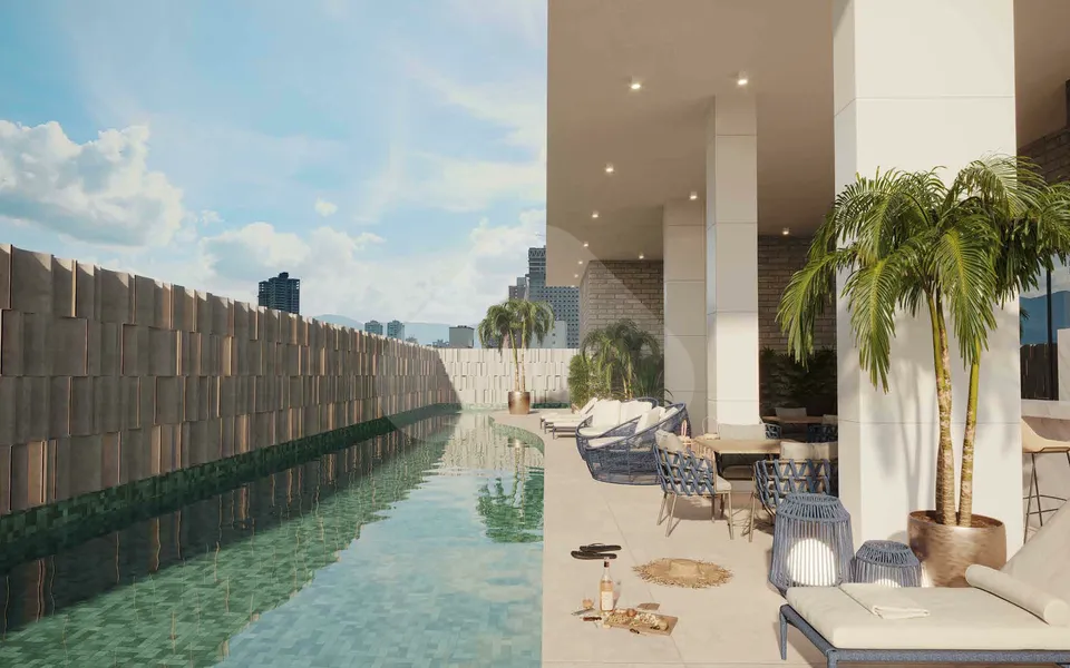 Terzo Viale - Apartamento com 95 m², em Meia Praia — foto 13
