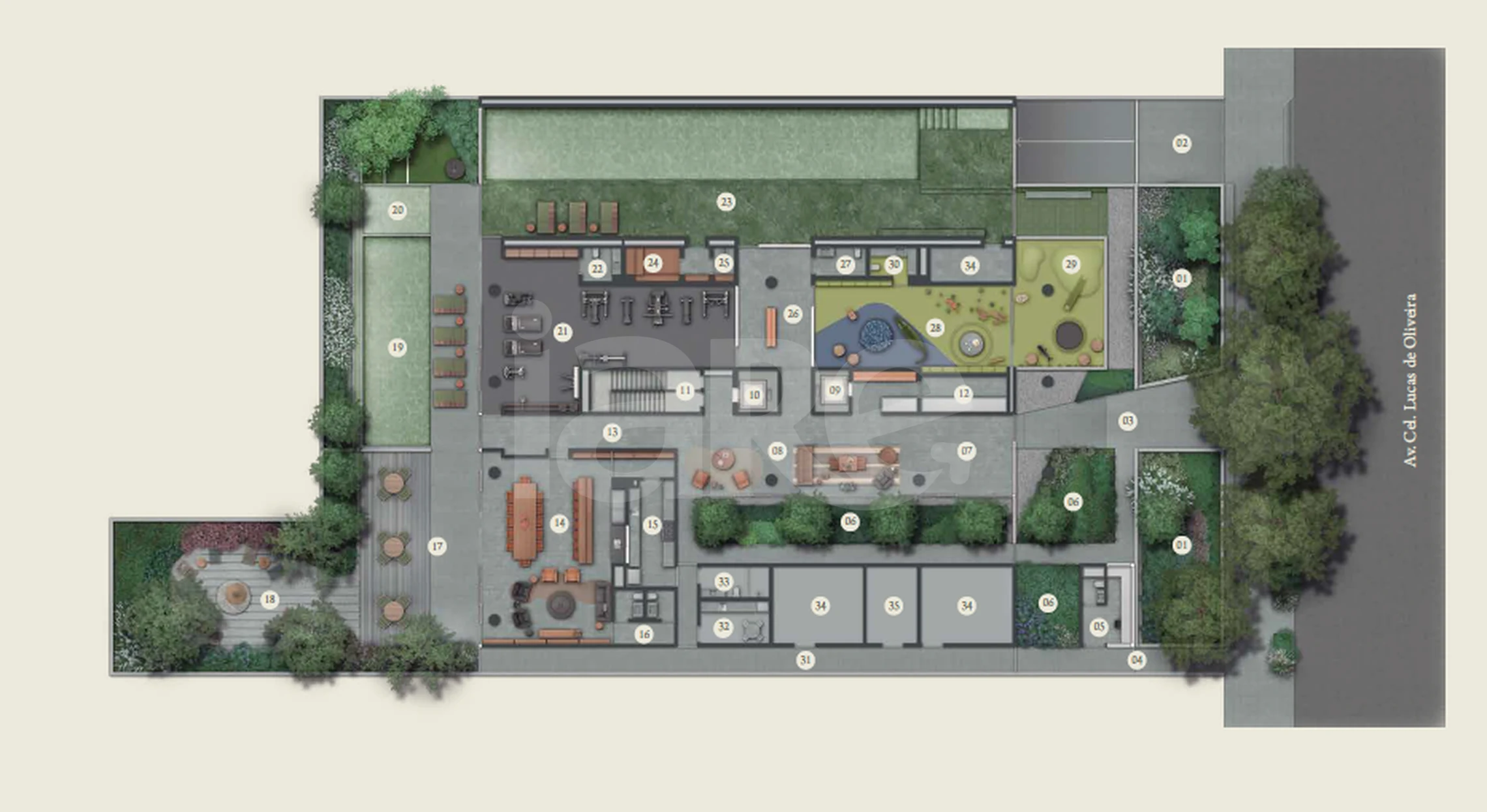 Planta — Pavimento térreo