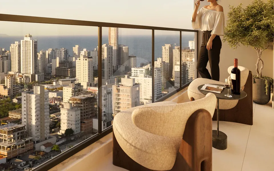Brizza Studios - Apartamento com 44 m², em Balneário Perequê — foto 4