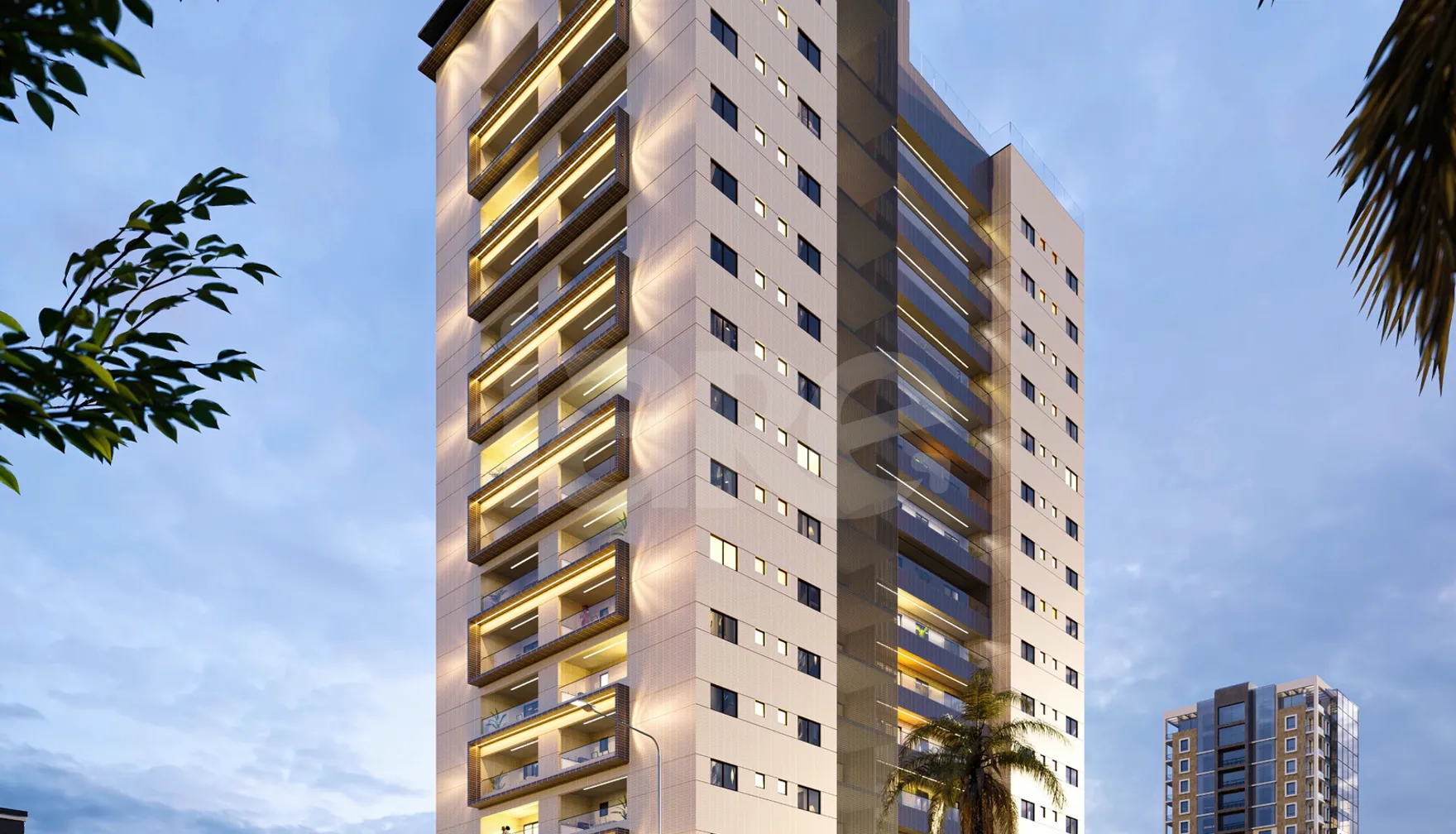 House Garden - Apartamento com 73,36 m², em Canto do Forte — foto 10