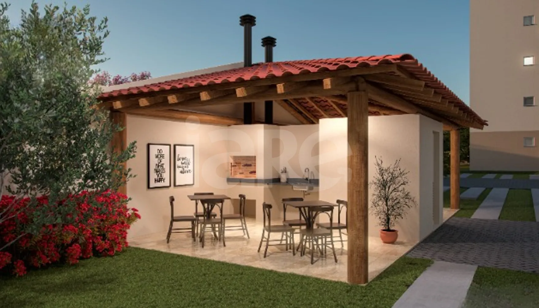 Villa Pienza - Apartamento com 30,01 m², em Hípica — foto 7