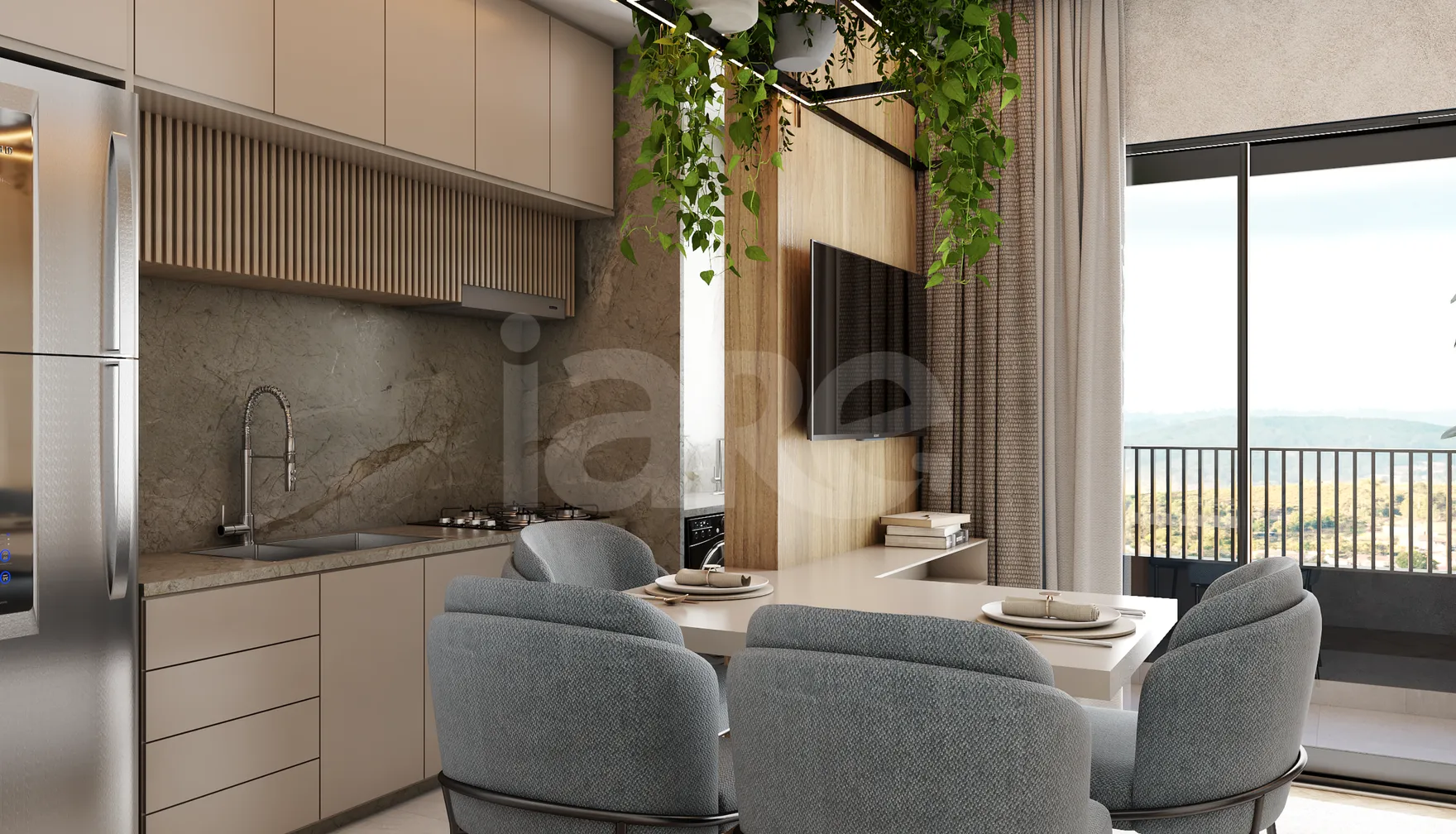 Goa - Apartamento com 65,06 m², em Água Verde — foto 7