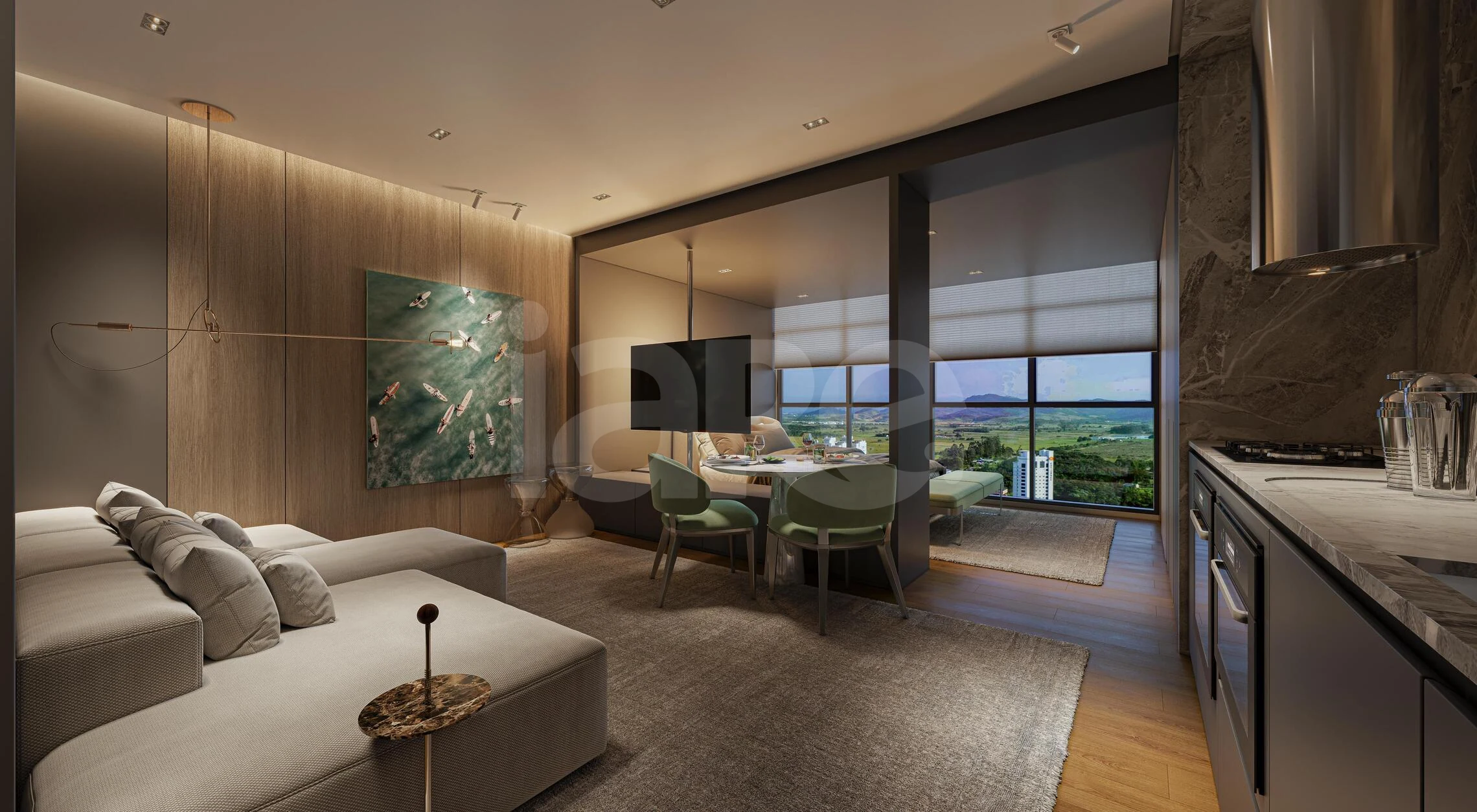 Sytonia - Studio com 40,86 m², em Meia Praia — foto 3