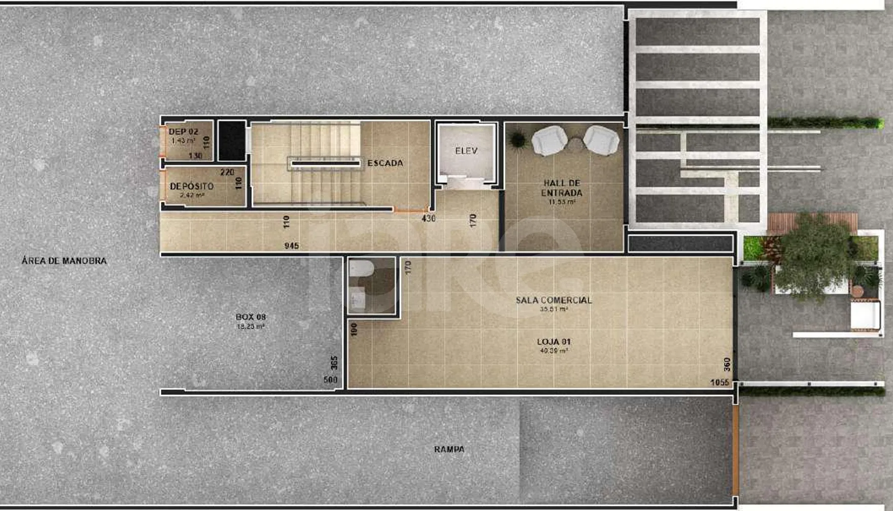 Planta — Pavimento 2