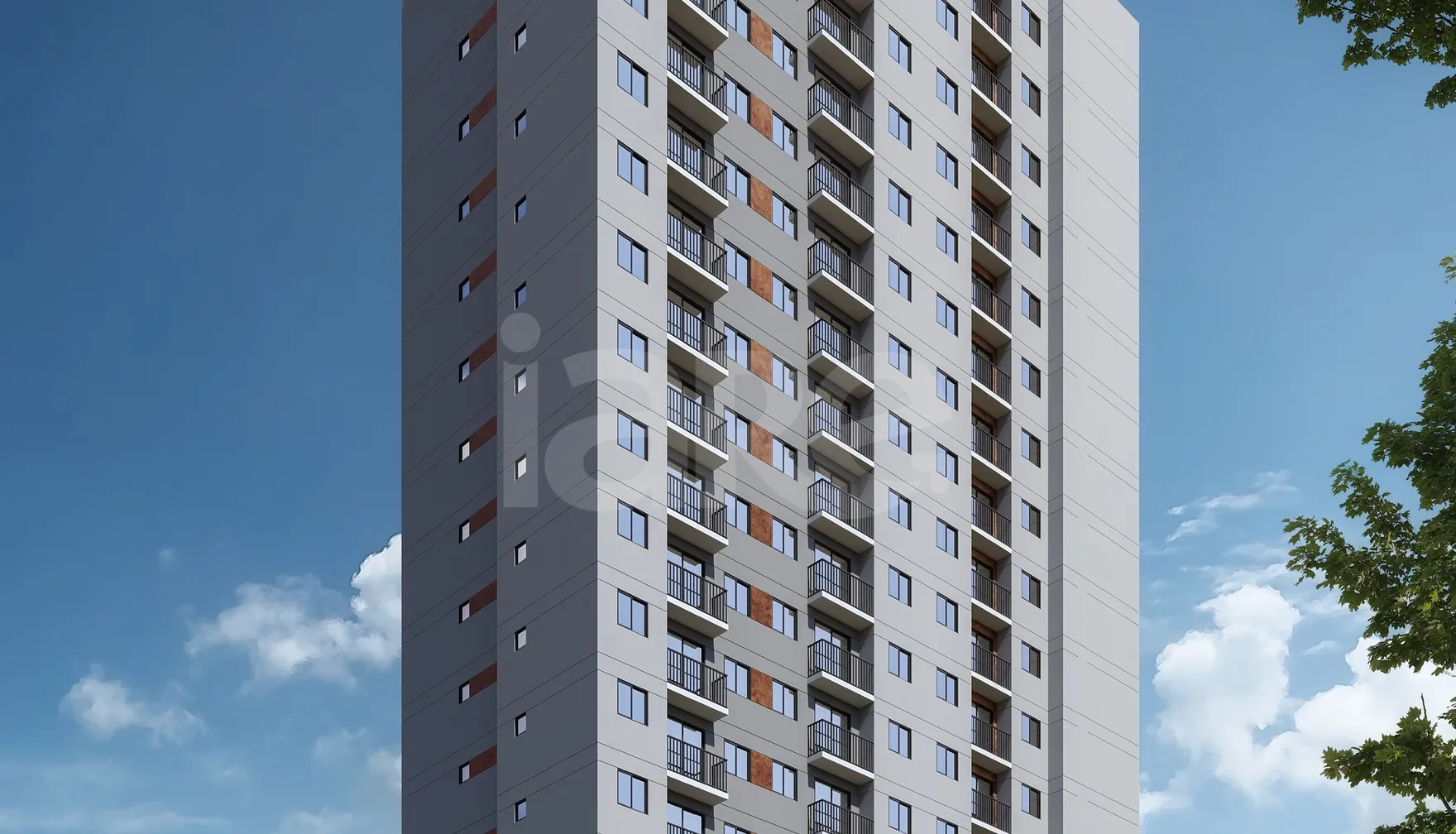Viewline Lapa - Apartamento com 35,34 m², em Lapa de Baixo — foto 1