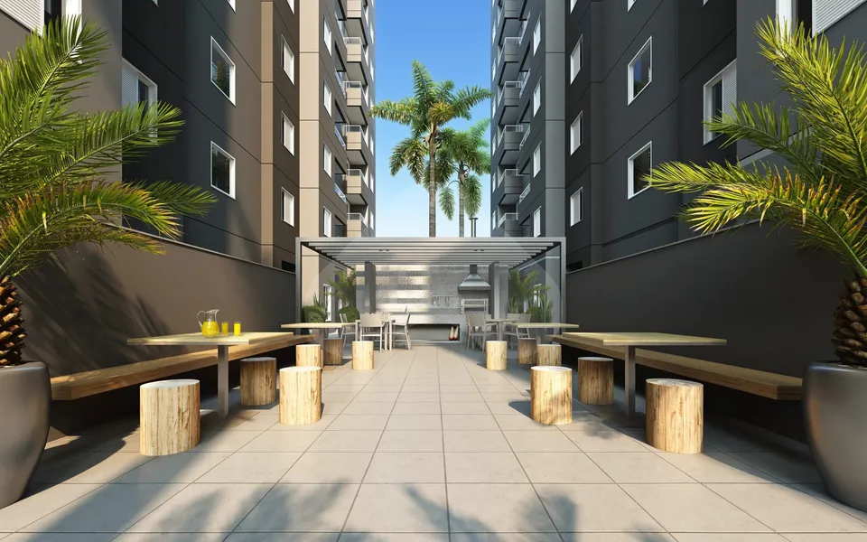 Vista Parque Clube II - Apartamento com 45 m², em Parque Assunção — foto 13