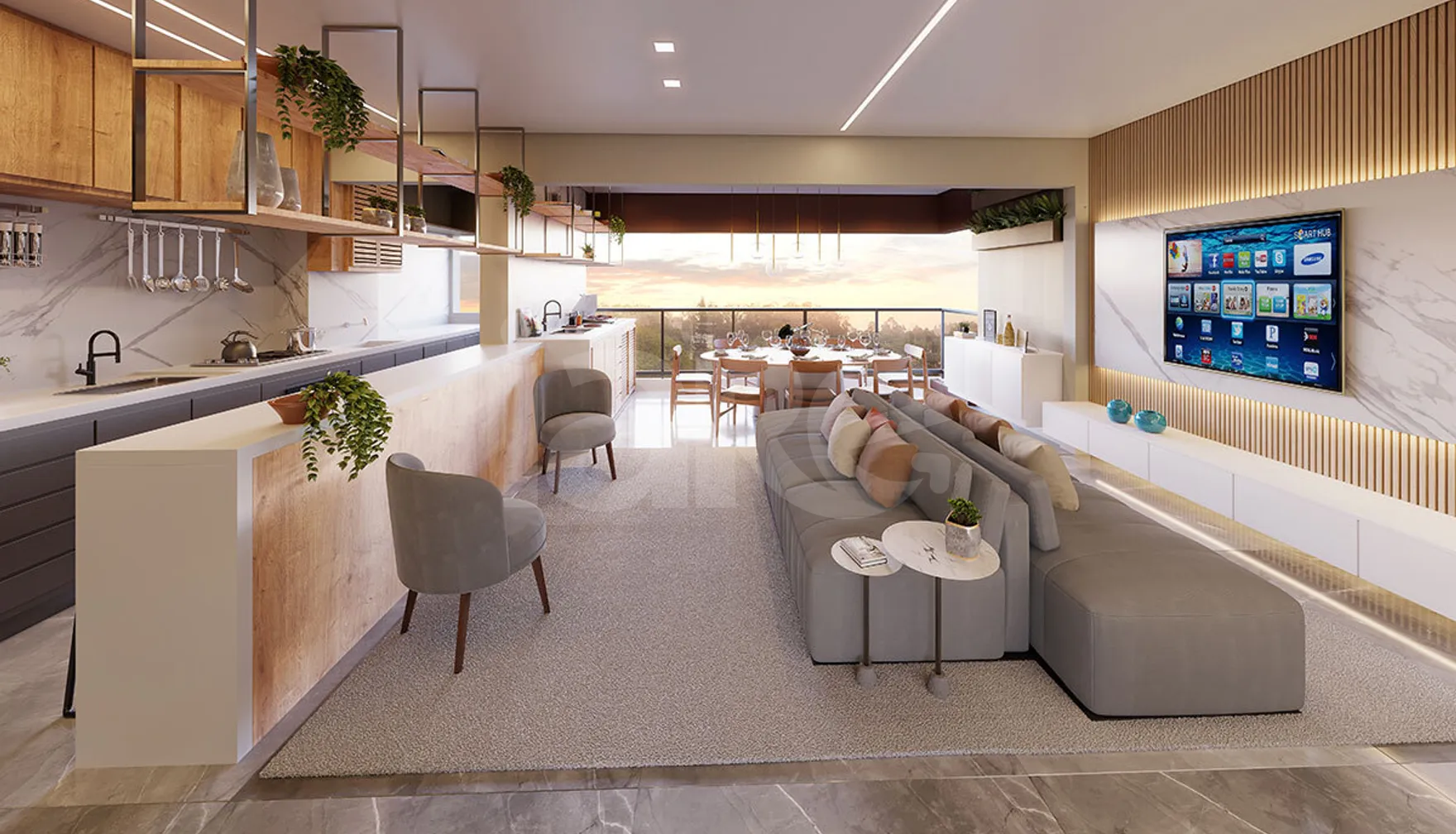 Arch Boa Vista - Apartamento com 82,66 m², em Alto da Boa Vista — foto 2