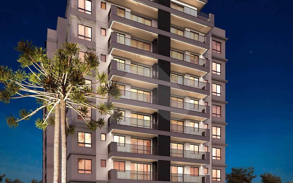 Ares Juvevê - Apartamento com 55,29 m², em Juvevê — foto 2