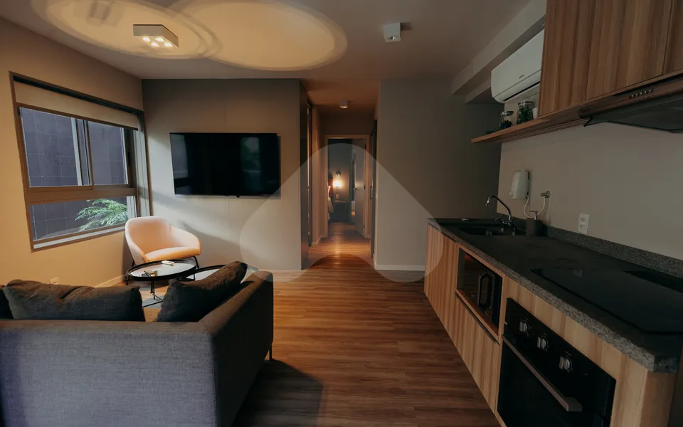 NOON Small Luxury Apartments - Vila Madalena - Apartamento com 71,22 m², em Vila Madalena — foto 4