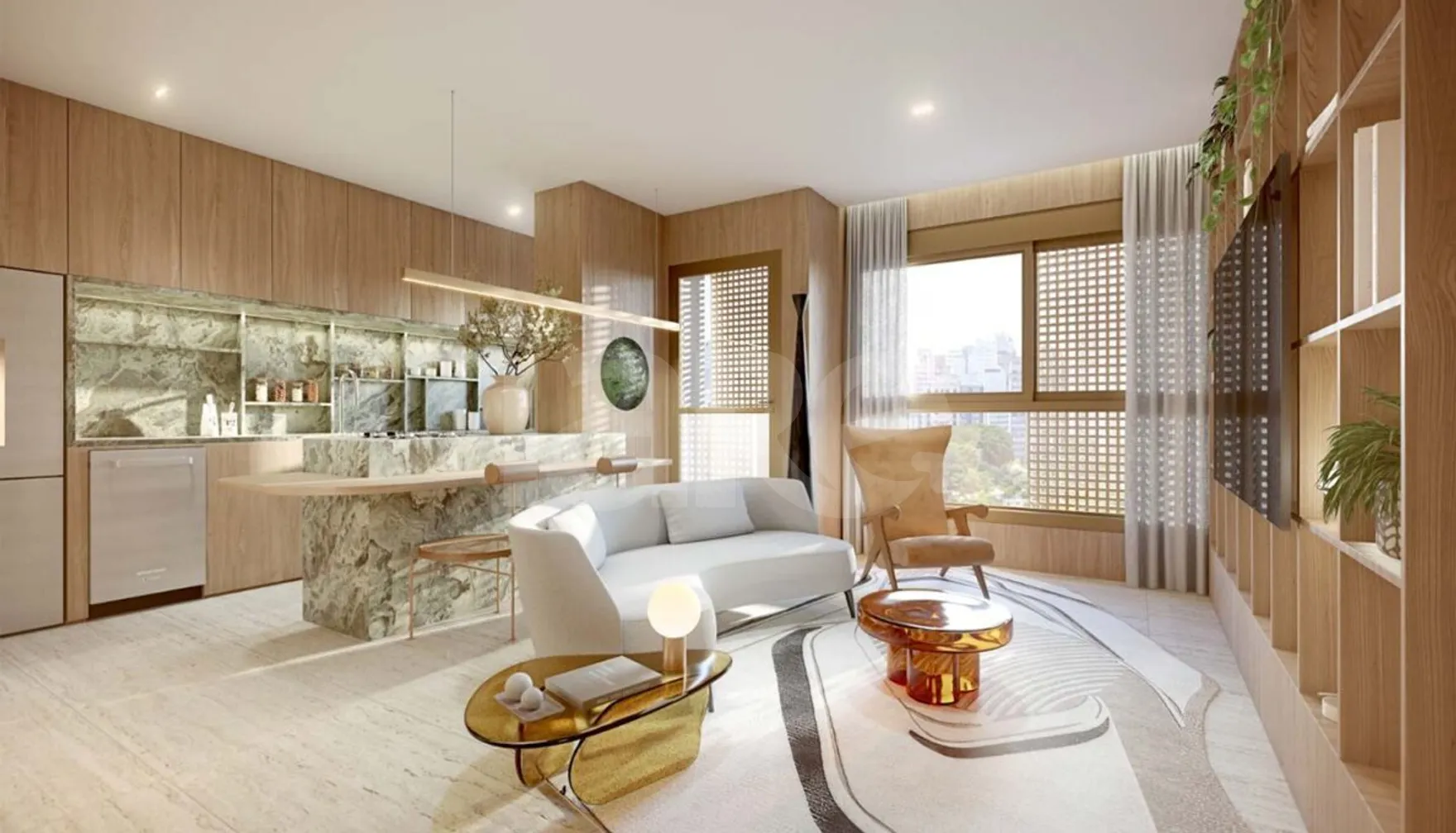 Art'Stone Residences - Apartamento com 80,57 m², em Itaim Bibi — foto 2