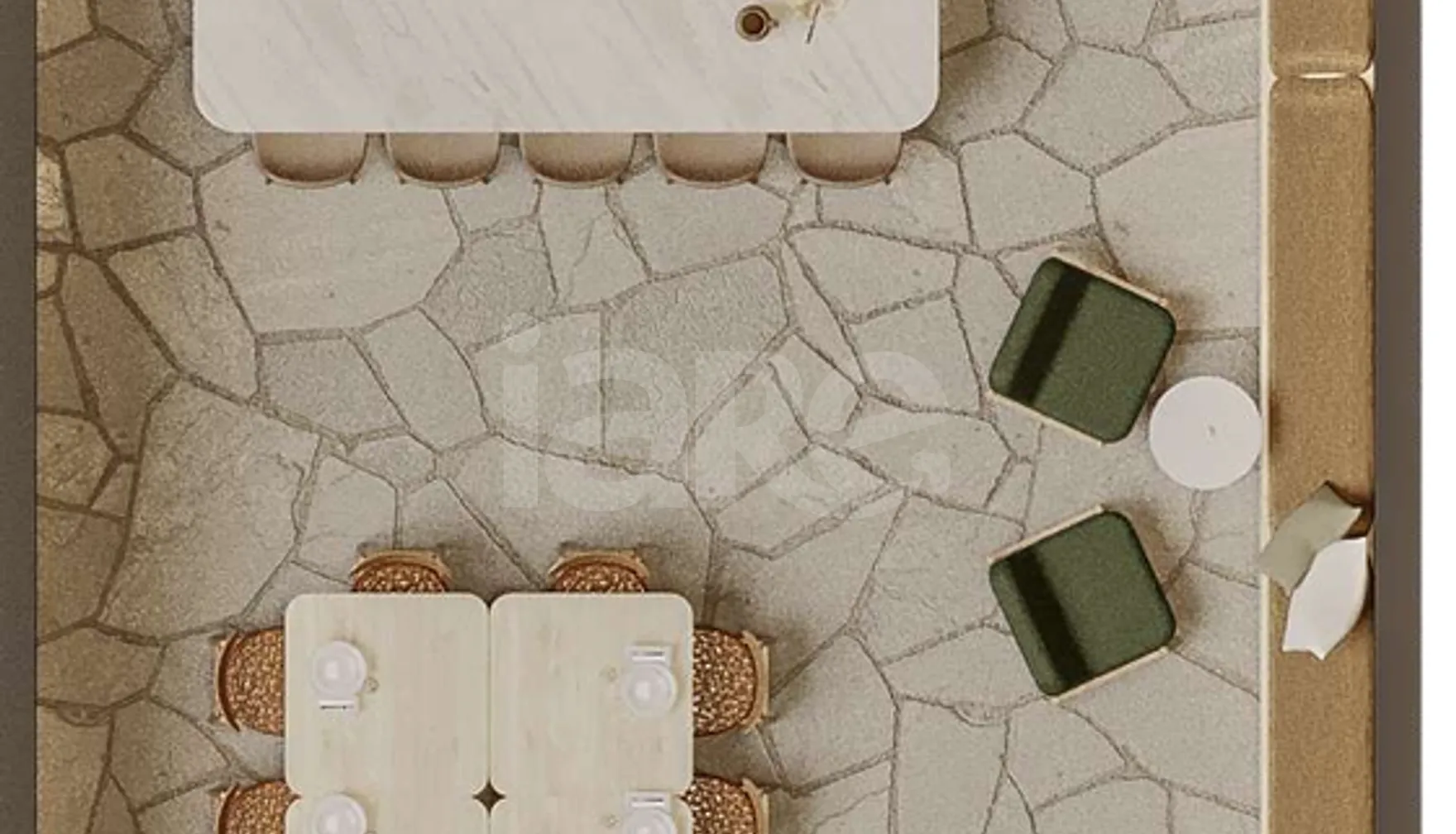 Planta — Espaço gourmet