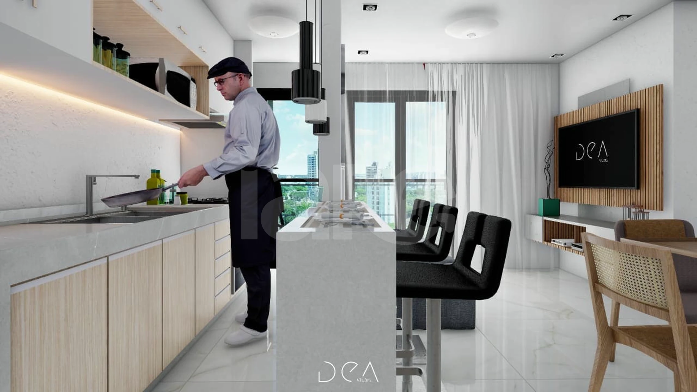 D'Carmo Residencial - Apartamento com 65 m², em Jardim Santo Antônio — foto 4