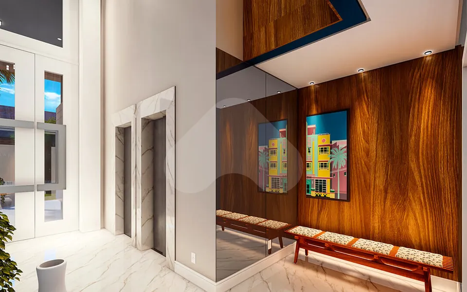 Domenico Home & Club - Apartamento com 33,84 m², em Centro — foto 7