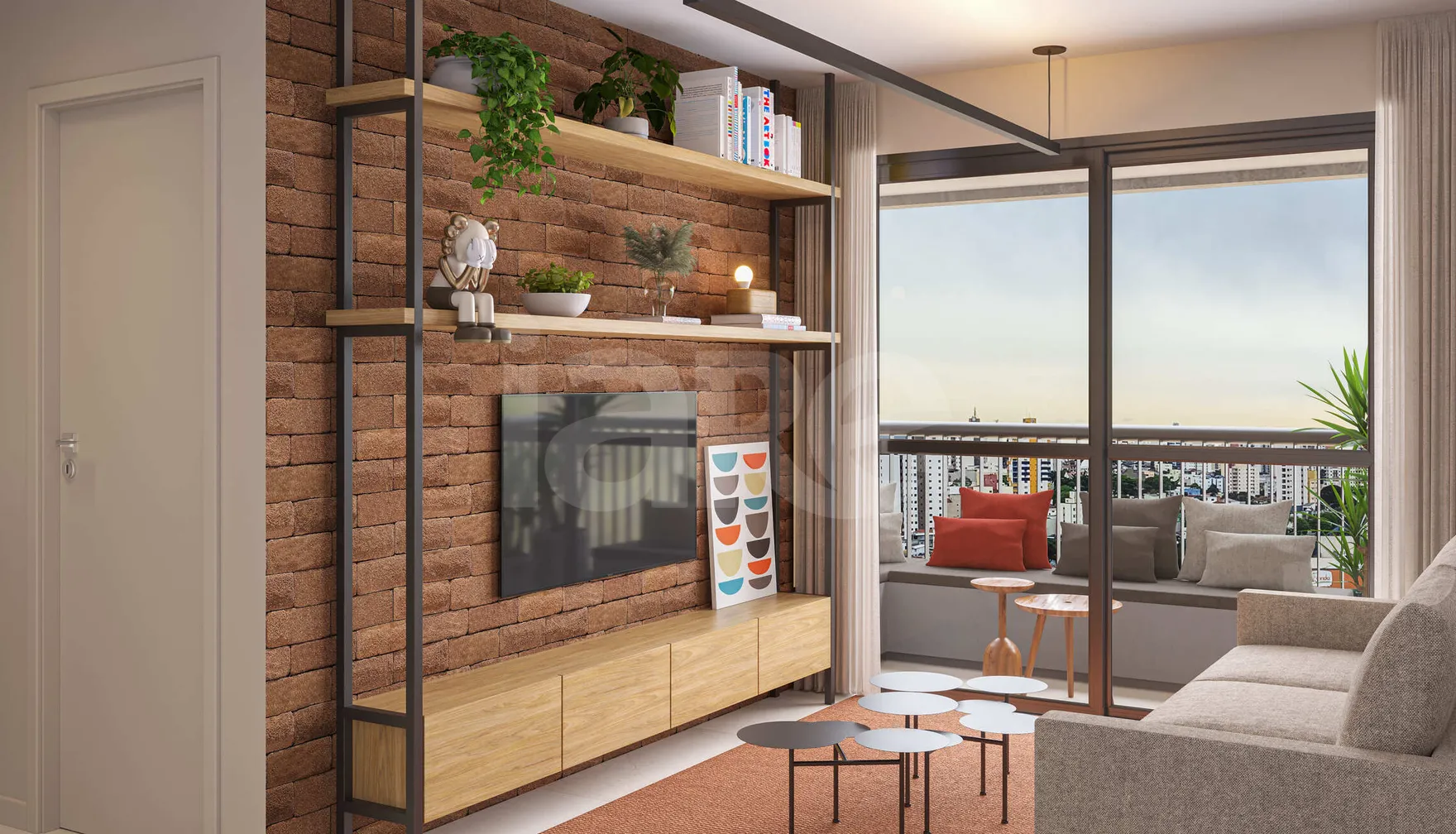 Brás 120 - Apartamento com 41,13 m², em Brás — foto 3