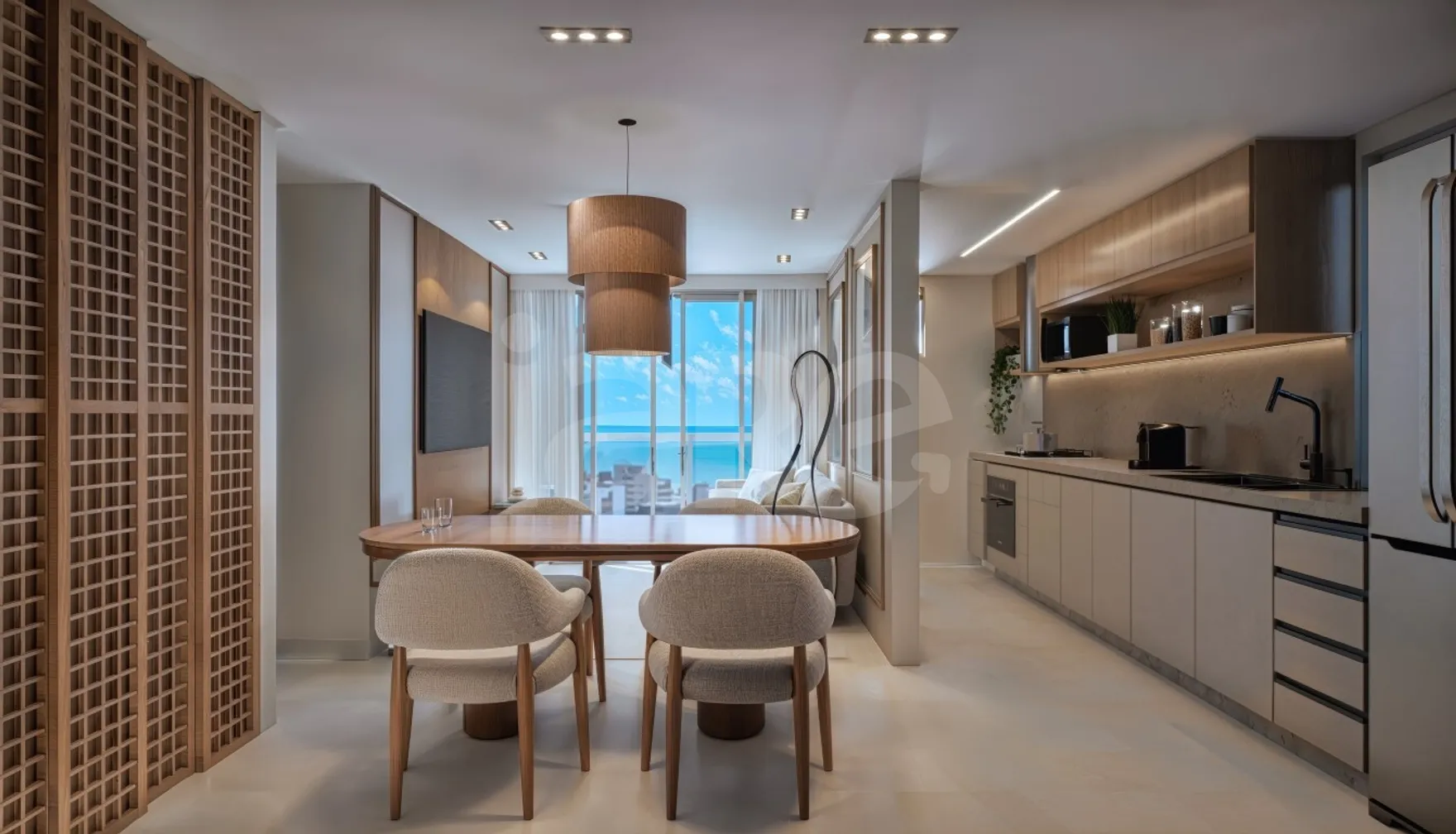 Brisa - Apartamento com 71,56 m², em Intermares — foto 2
