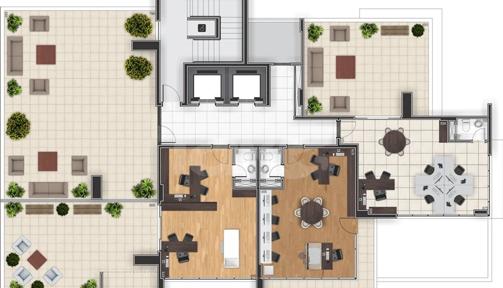 Planta — Pavimento 7º andar