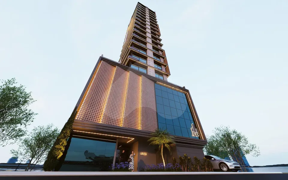 Residencial Aloha - Apartamento com 84,43 m², em Perequê — foto 4