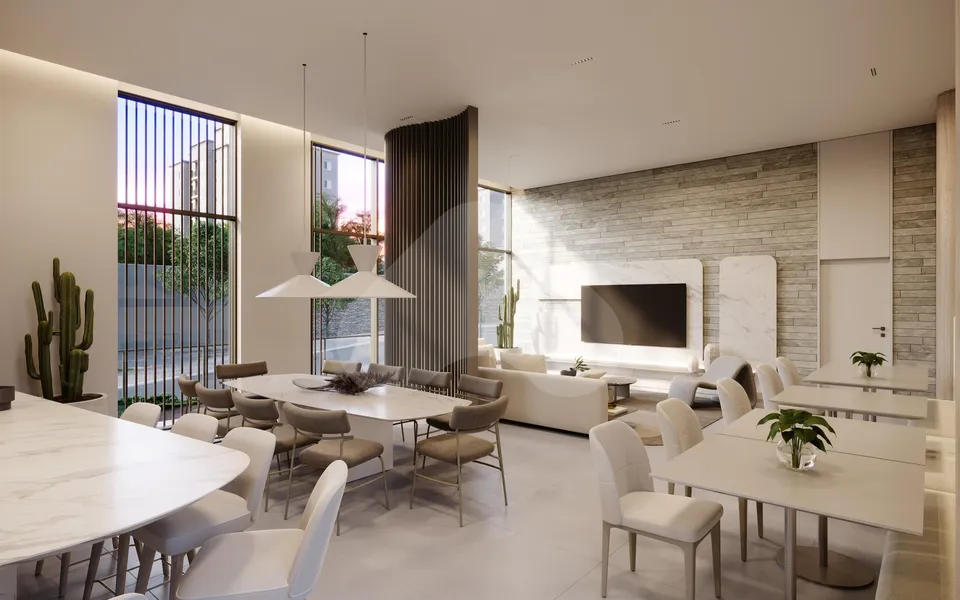 Uma Batel - Apartamento com 164,45 m², em Batel — foto 9