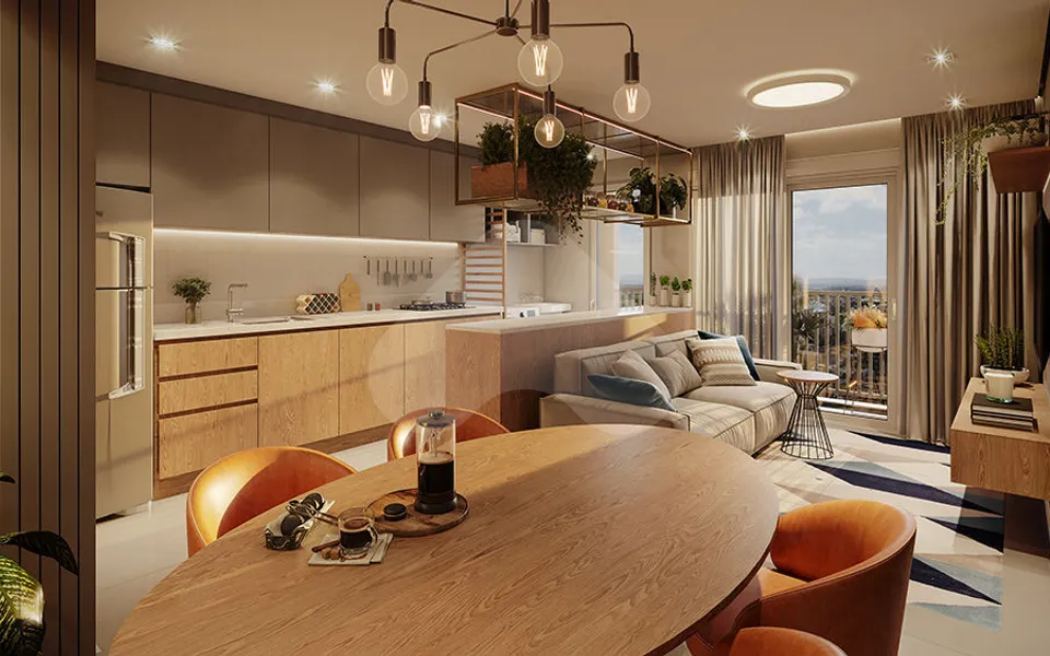 Vitta Home Resort - Apartamento com 62,22 m², em Fazenda — foto 3