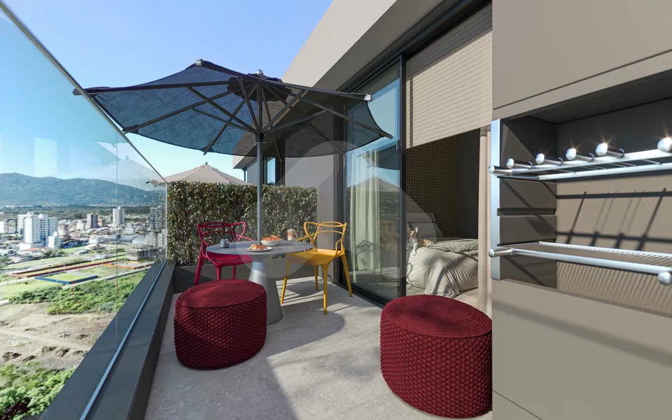 Imob Jurerê ON - Studio com 25,59 m², em Jurerê — foto 3