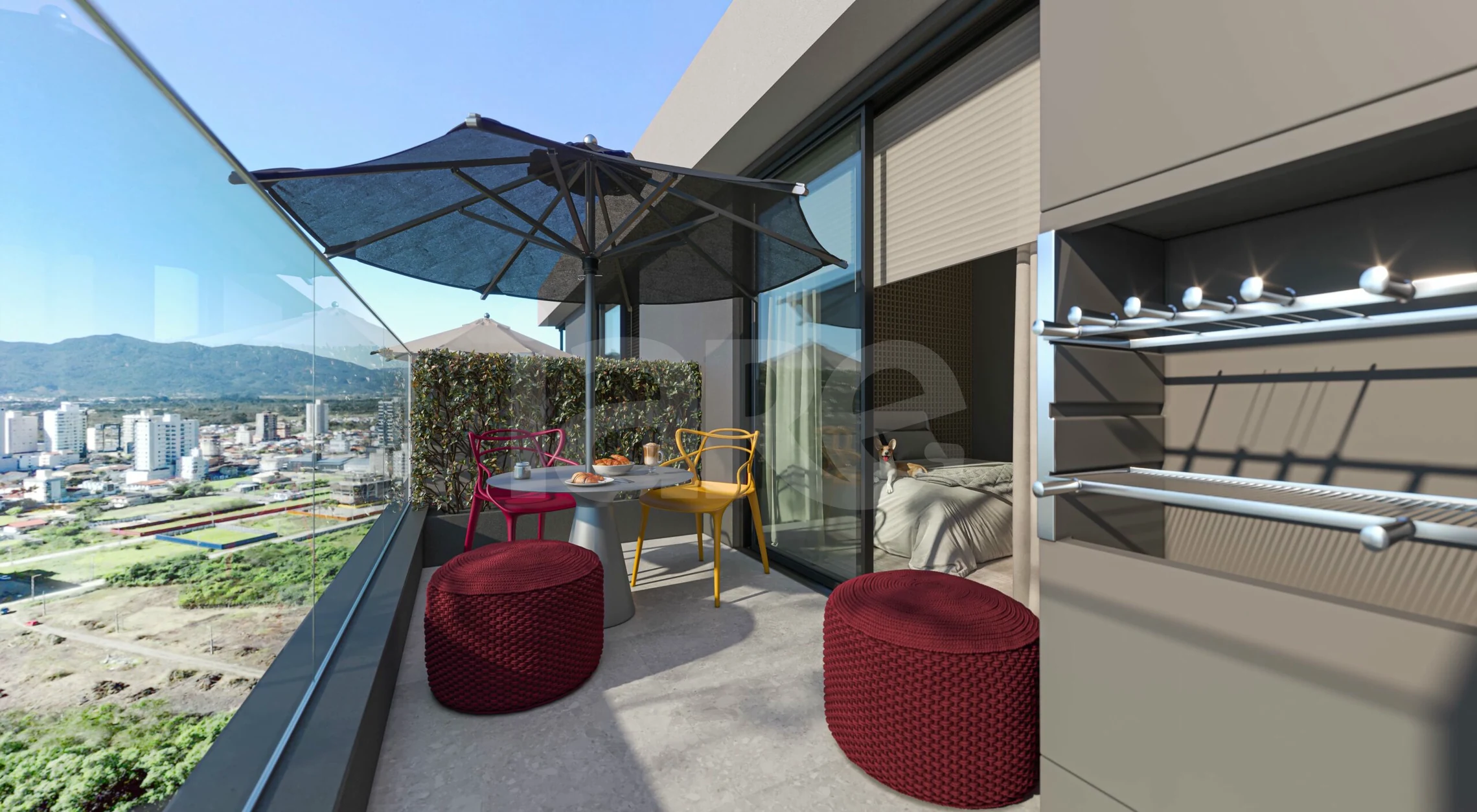 Imob Jurerê ON - Studio com 28,53 m², em Jurerê — foto 3