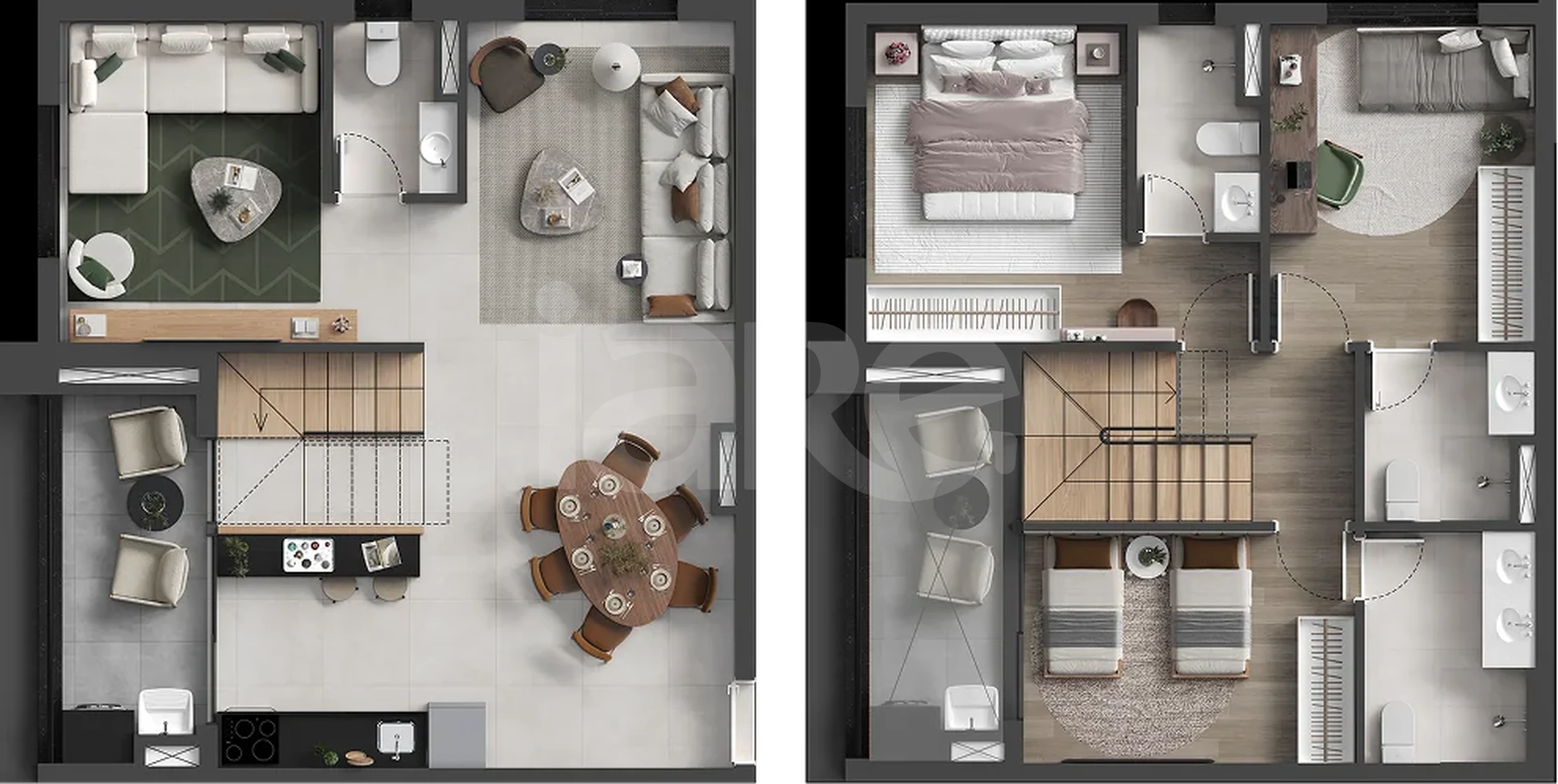 Planta — Apartamento 112,89 m²