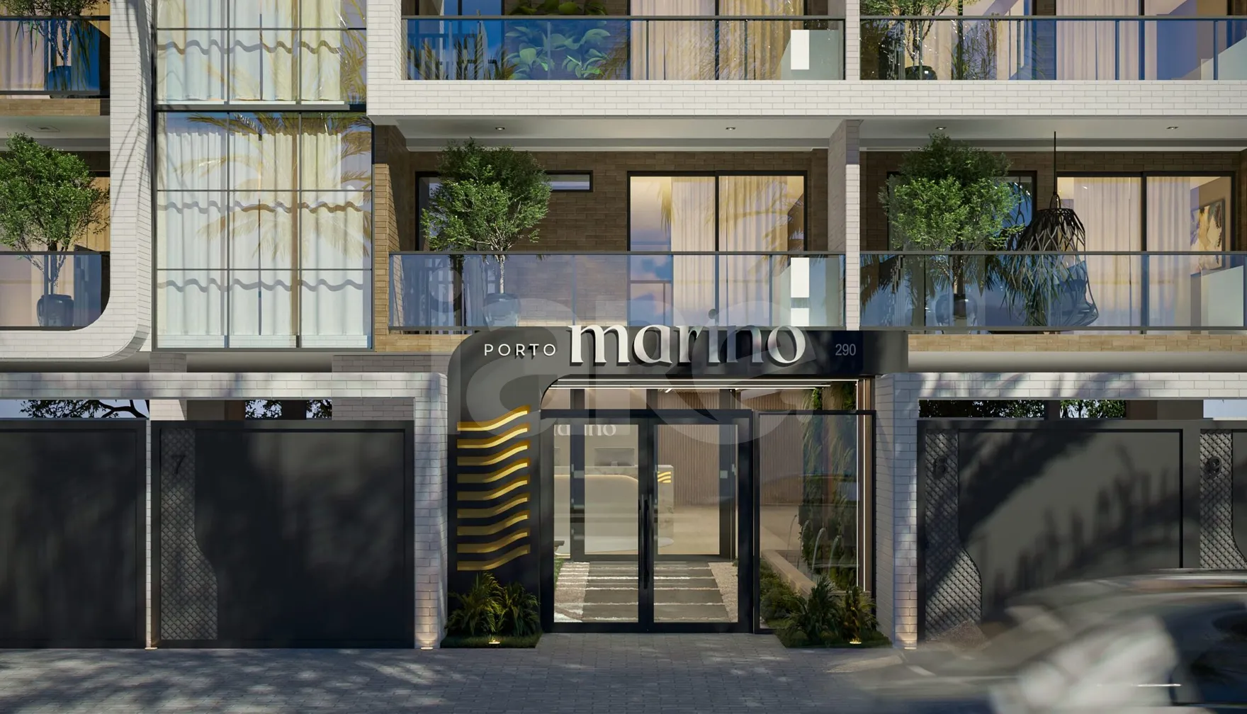 Porto Marino - Apartamento com 55,23 m², em Camboinha — foto 8