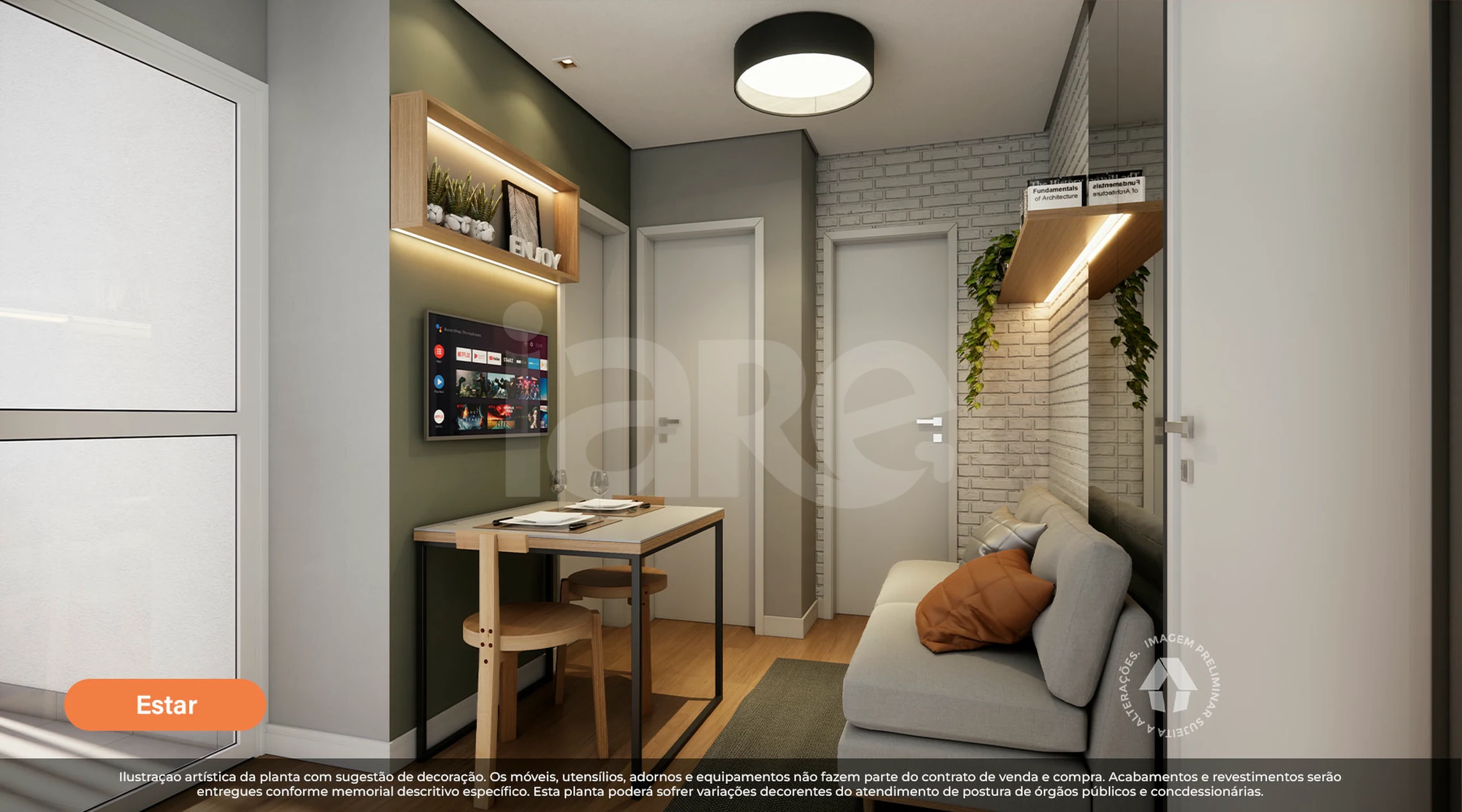 Metrocasa Parque Independência - Apartamento com 27,49 m², em Vila Monumento — foto 4