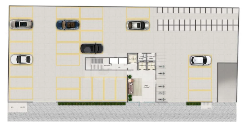Planta — Pavimento térreo